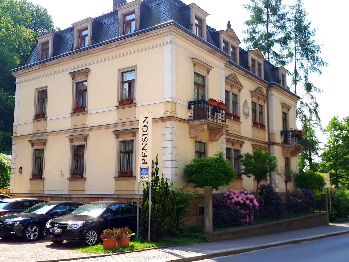 Hotel Gaestehaus Loschwitz Dresde Exterior foto